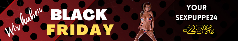 Black Friday Deals auf Sexpuppe 24 - Rabatt 25%